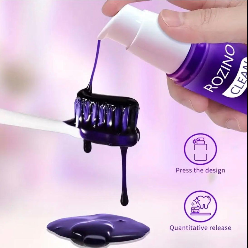 Deep Cleaning Mild and Spicy Mint Flavor Purple Whitening Toothpaste