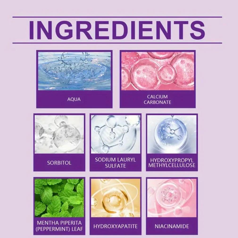 14 Pairs New Purple Teeth Strips, Daily Use & Travel Oral Cleaning Strips